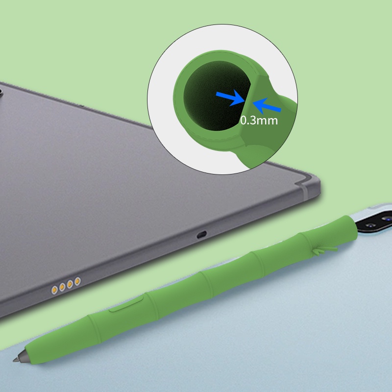 Dễ Thương Ốp Máy Tính Bảng Silicon Mềm Chống Trượt Hình Cây Tre Cho samsung galaxy s pen tab s9 s8 s7 fe plus ultra s6 lite