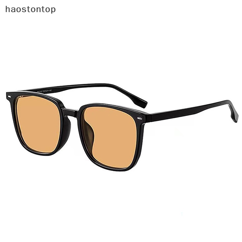 Haostontop Kính Mát Gọng Vuông Phong Cách Thời Trang unisex