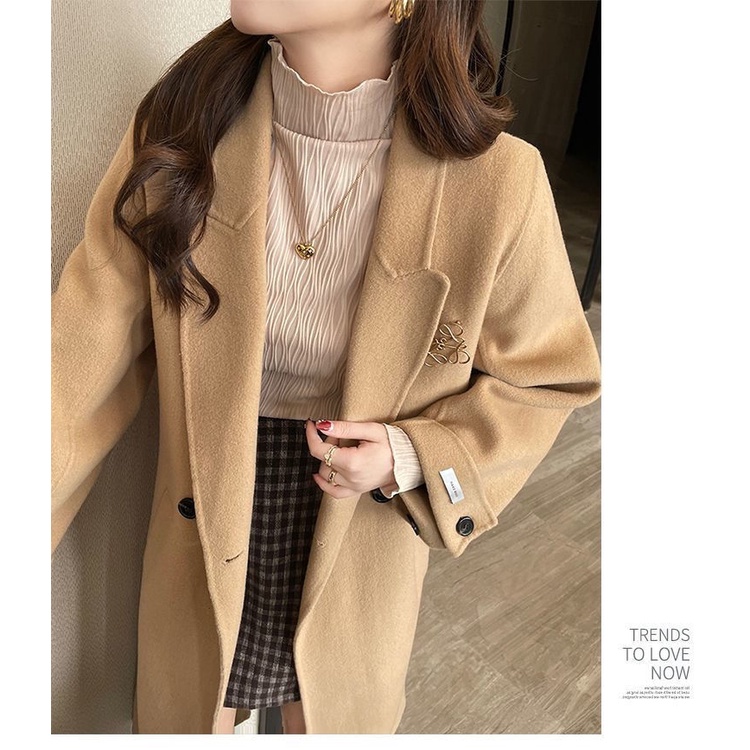 Áo Thun Tay Dài Cổ Cao Dáng Ôm Phong Cách Hàn Quốc htv0