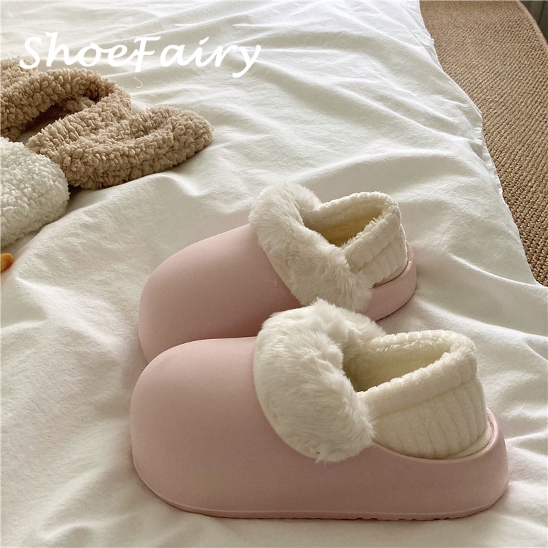 ShoeFairy  dép lông dép bông Đế Dày dép quai hậu đế cao 2023 hot trend Thiết kế độc đáo Chất liệu tốt Tự nhiên Tinh tế FMR23B0KWY 46Z231115