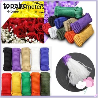 Cuộn dây thừng 550 dài 5/10/20 meters đường kính 3mm 10 màu tùy chọn