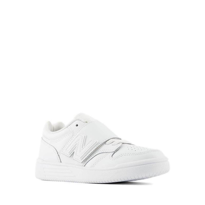 Giày New Balance 480 Bungee Lace With Top Strap / Phb480V1 Unisex Kids Lifestyle – White