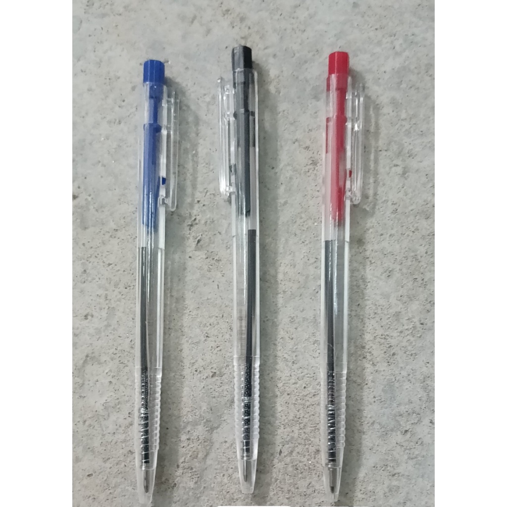 PVN61976 Bút bi viết 3 màu mực xanh/đỏ/đen T2