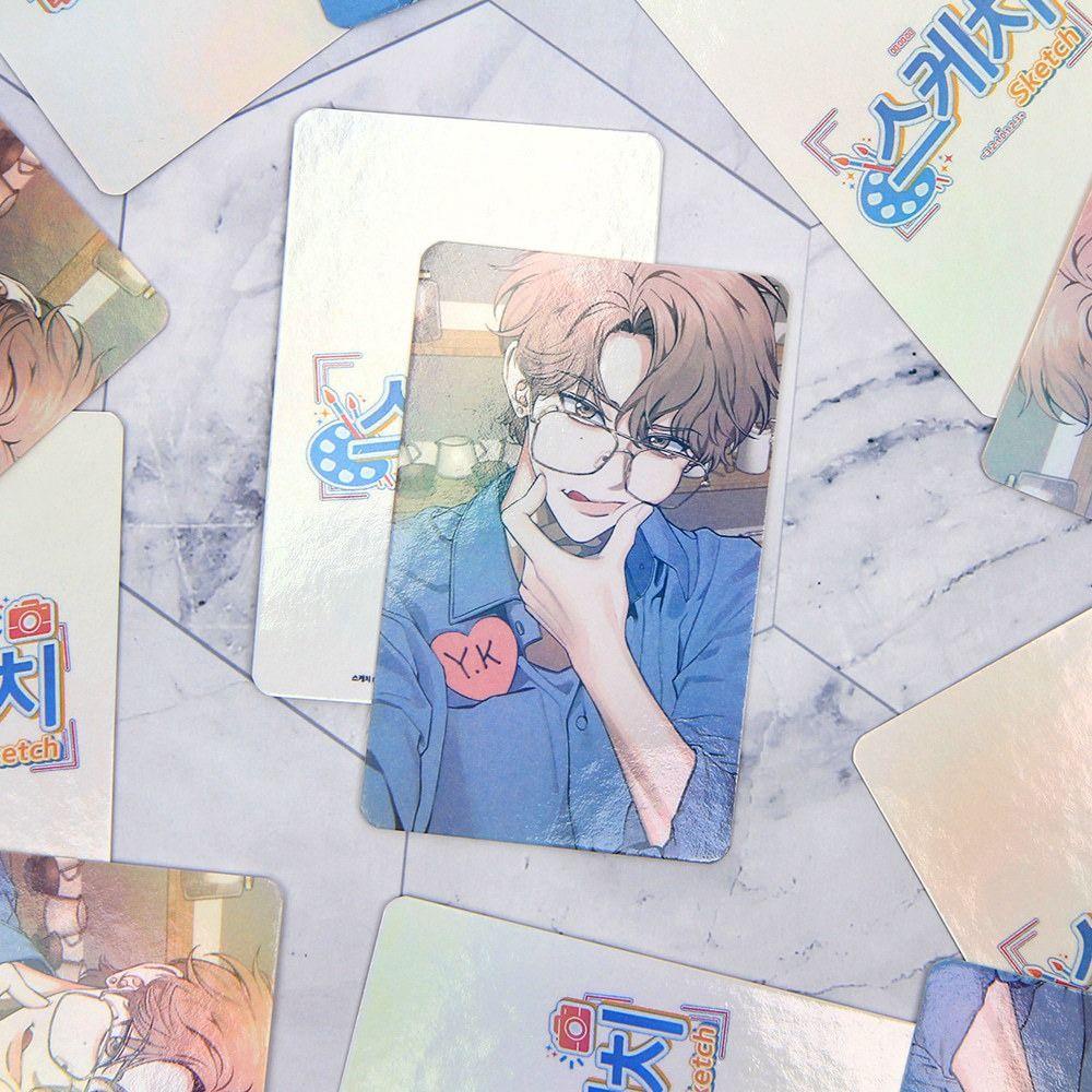 Mmluck Leejobin Bộ Sưu Tập Thẻ anime Phác Thảo Hoạt Hình anime pvc Hàn Quốc bl manwha choi ilkyung Làm Quà Tặng Cho Trẻ Em