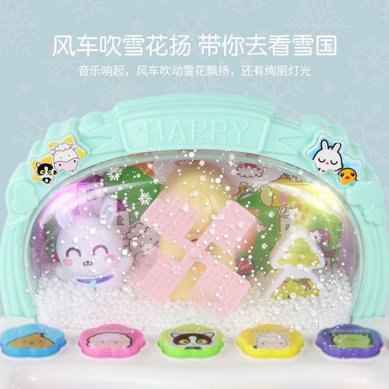 Đàn piano Đồ Chơi Hình Bông Tuyết Giáo Dục Sớm Cho Bé Từ 0-1 Tuổi Trên 2 12 Tháng 6 Tuổi