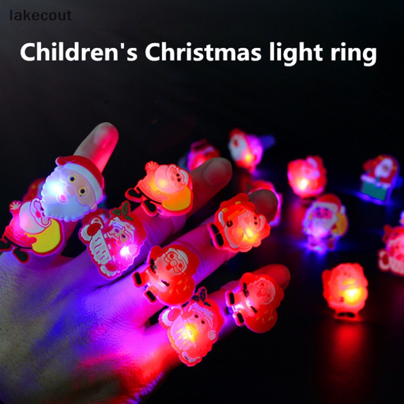 1 Nhẫn Đồ Chơi Có Đèn led Phát Sáng Cho Bé