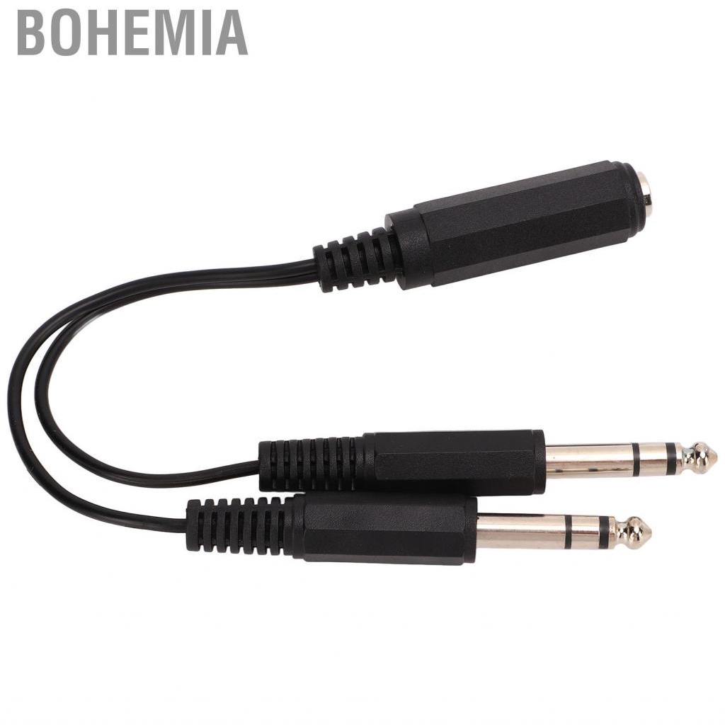 Bohemia Female To 2 Male Cable Signal Transmission Enhancing Adapter For