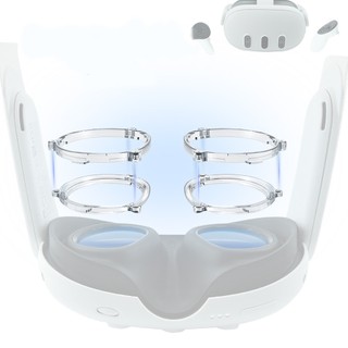 Dành cho ống kính theo toa Meta Quest 3 Kính khung tháo rời nhanh cho phụ kiện Quest 3 Vr