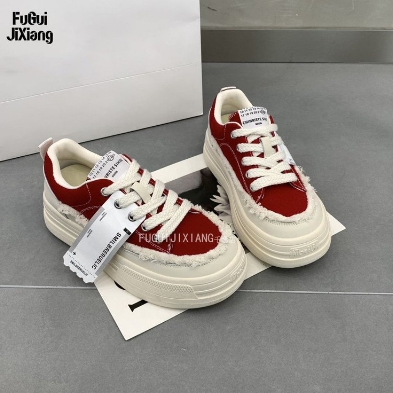 Giày canvas Đế Dày Phong Cách Thời Trang Xuân Hè Mới 2023 Dành Cho Nữ