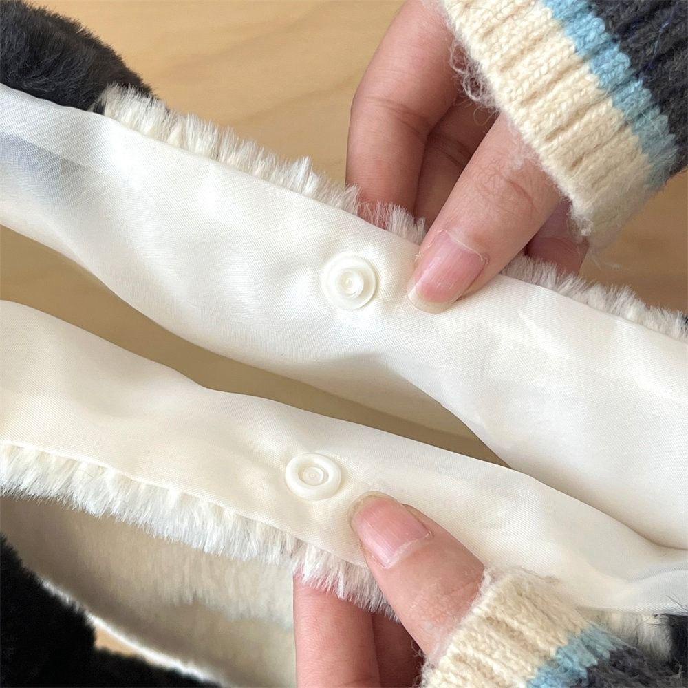 Túi Đựng Điện Thoại / Đồ Trang Điểm Hình Thỏ Nhồi Bông Đáng Yêu