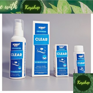 Koika clear | men vi sinh phân huỷ -xử lý nước cho bể cá thuỷ sinh