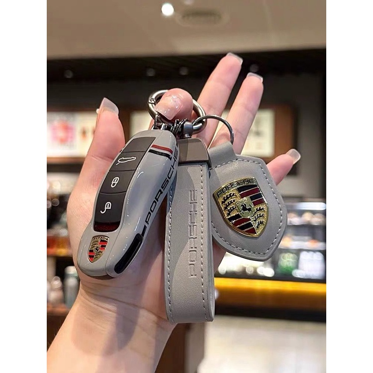 Vỏ Bảo Vệ Chìa Khóa Phản Quang Cho Xe Hơi porsche macan cayenne 718 cayman Ốp