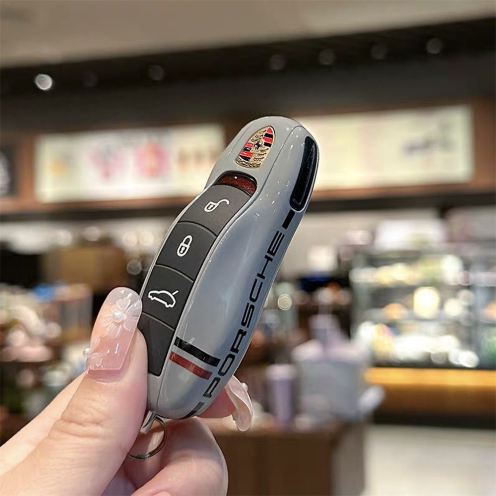 Vỏ Bảo Vệ Chìa Khóa Phản Quang Cho Xe Hơi porsche macan cayenne 718 cayman Ốp