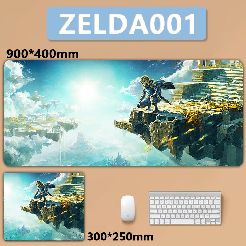 Miếng Lót Chuột Chơi game the legend of zelda Có Thể Giặt Được