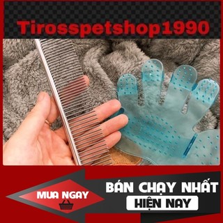 [❌GIÁ SỈ❌] Lược inox 2 đầu chải lông cho chó mèo chuyên dùng cho spa 0 ❤️