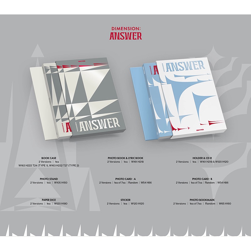 ENHYPEN - 1st Full Album Repackage DIMENSION : ANSWER
