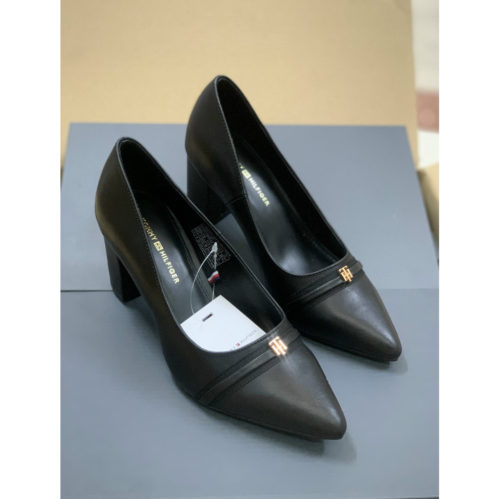 [Có sẵn] [Rẻ vô địch] [Giá hủy diệt] [Ảnh thật] Giày TH mũi nhọn, gót trụ 7cm