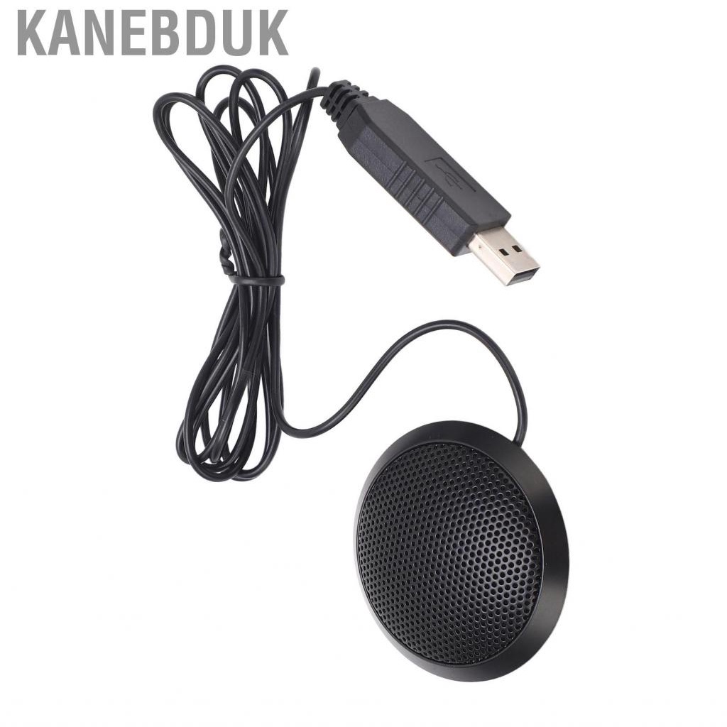 Kanebduk USB 360° Microphone  Portable Conference 10ft Pickup for Online Meetings Class