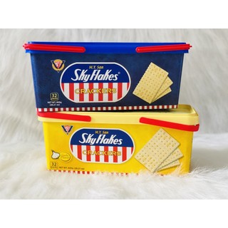 Bánh Không Đường Skyflakes Crackers - Hộp nhựa 800g