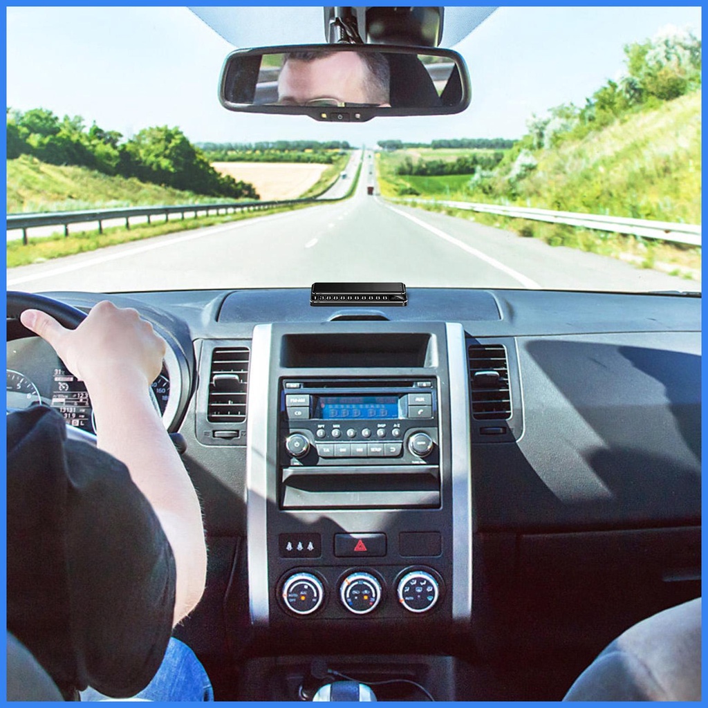 Máy Khuếch Tán Hương Thơm Xe Hơi Sử Dụng Năng Lượng Mặt Trời Tích Hợp Đèn led Chiếu Sáng Biển Số Đậu Xe