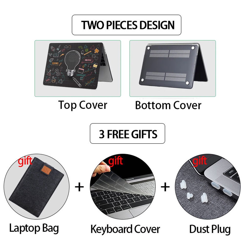 Creative Print case compatible for MacBook Case Retina 12 13 Pro case A2338 A2251 Air case 13.6 inch A2681 A2337 M1 M2 Air 15 A2941 Pro 14 15 16 A2442 A2779 A2780 A2485 A1707 6S2Y
