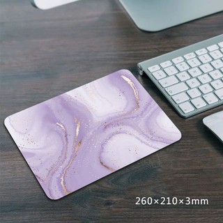Colorful Marble Printed Gaming Mouse Pad[21CM*26CM]Exquisite Pattern Small Office Game Mouse Pad ZKEL