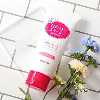 Tẩy Da chết Rosette Gommage Moist Peeling Gel Màu Đỏ Dành Cho Da Khô- Ohayo Shop Japan