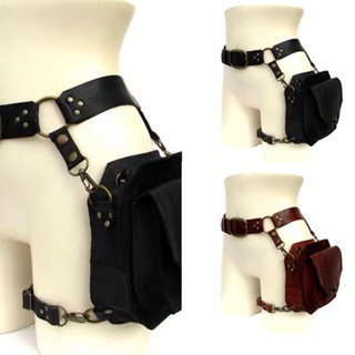 Medieval Waist Belt Drop Leg Bag Steampunk Waist Pack Thigh Bag for Women