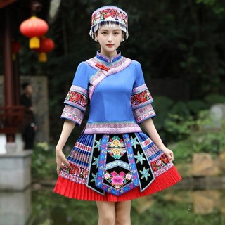 【YN+M4】Trang Phục Dân Tộc Phong Cách Dân Tộc Cho Nữ Mã