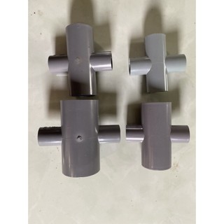Chữ thập giảm dấu cộng gảm tứ thông pvc 34/21, 42/21, 49/21, 60/21 chia 4 hướng