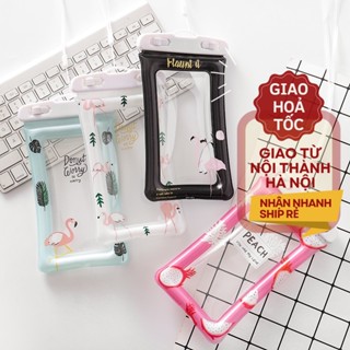 Túi chống nước Bao chống nước đựng điện thoại đi du lịch có Khoá Zip tiện lợi