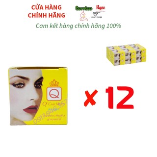 Bộ 12 hộp kem Q'Care White Thái Lan