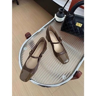 Giày búp bê miumiu đế 4cm-CAMkorea