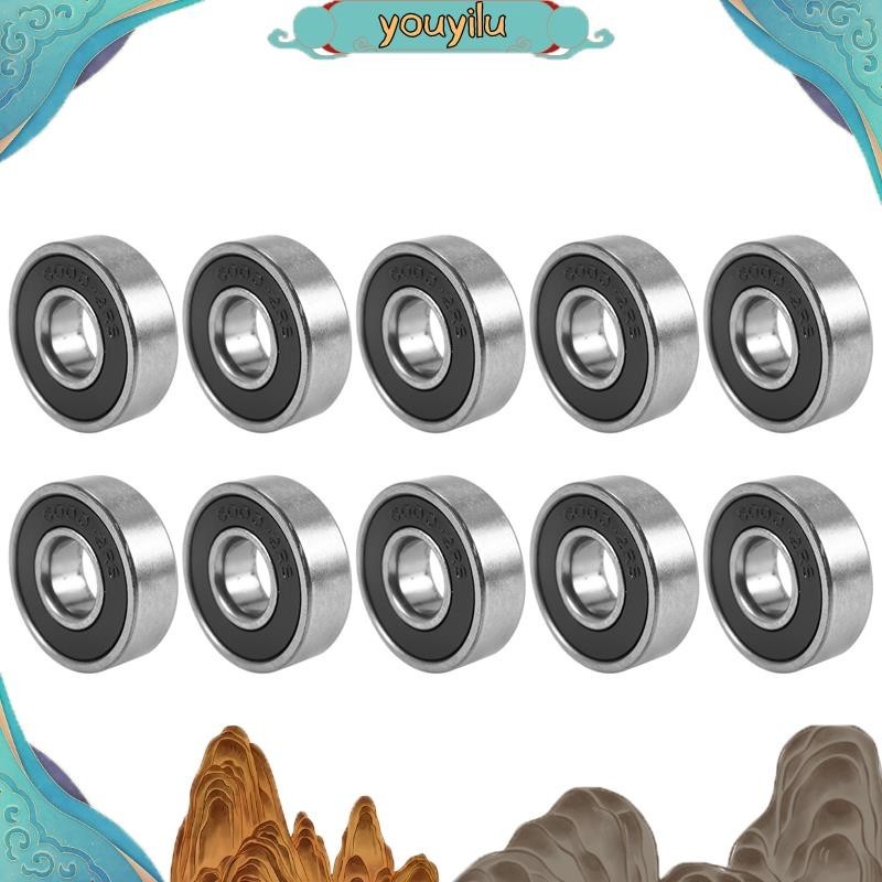 Set 10 Ổ Bi 6000RS 10mmx26mmx8mm Chuyên Dụng