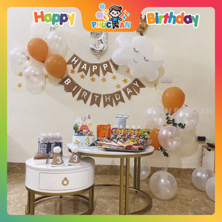 Bóng phao số 40cm đỏ mừng sinh nhật hpbd