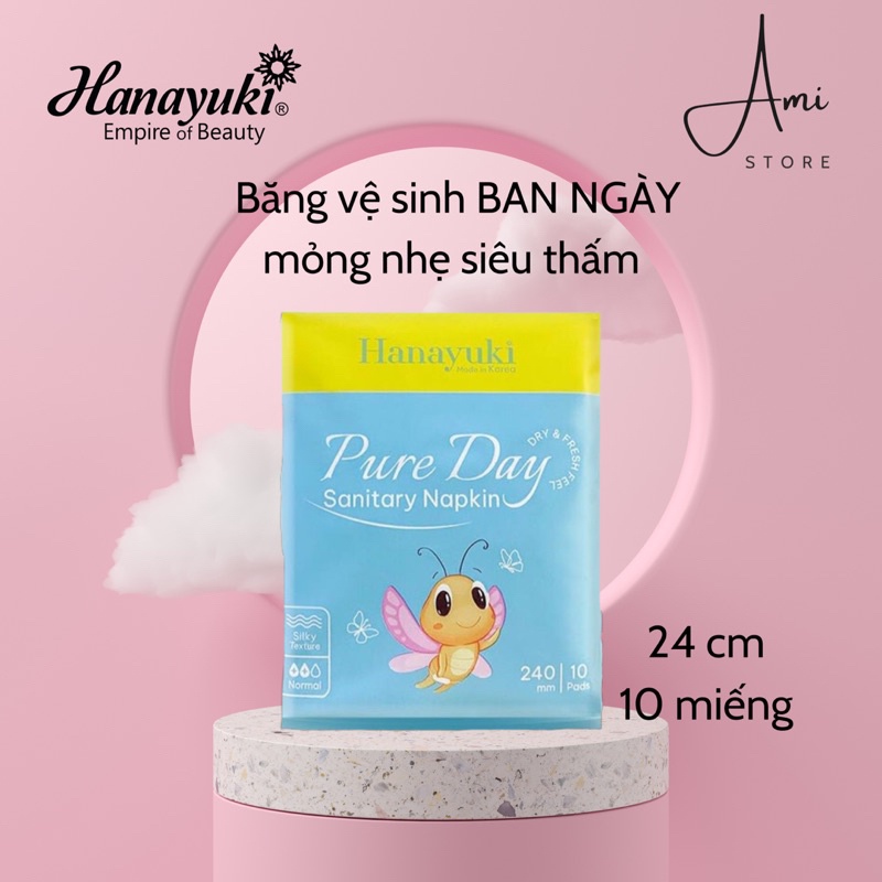 Băng Vệ Sinh HANAYUKI siêu thấm, thông thoáng HANAYUKI - Đoàn Di Băng