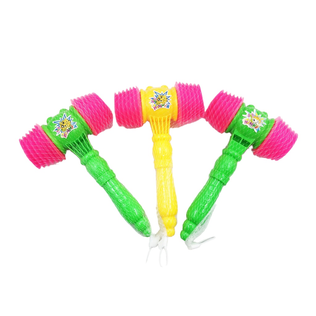 Đồ Chơi Búa Nhựa Đập Kêu Chút Chít Cho Trẻ Em Làm Đồ Chơi Giáo Cụ Dạy Học- Thepooh