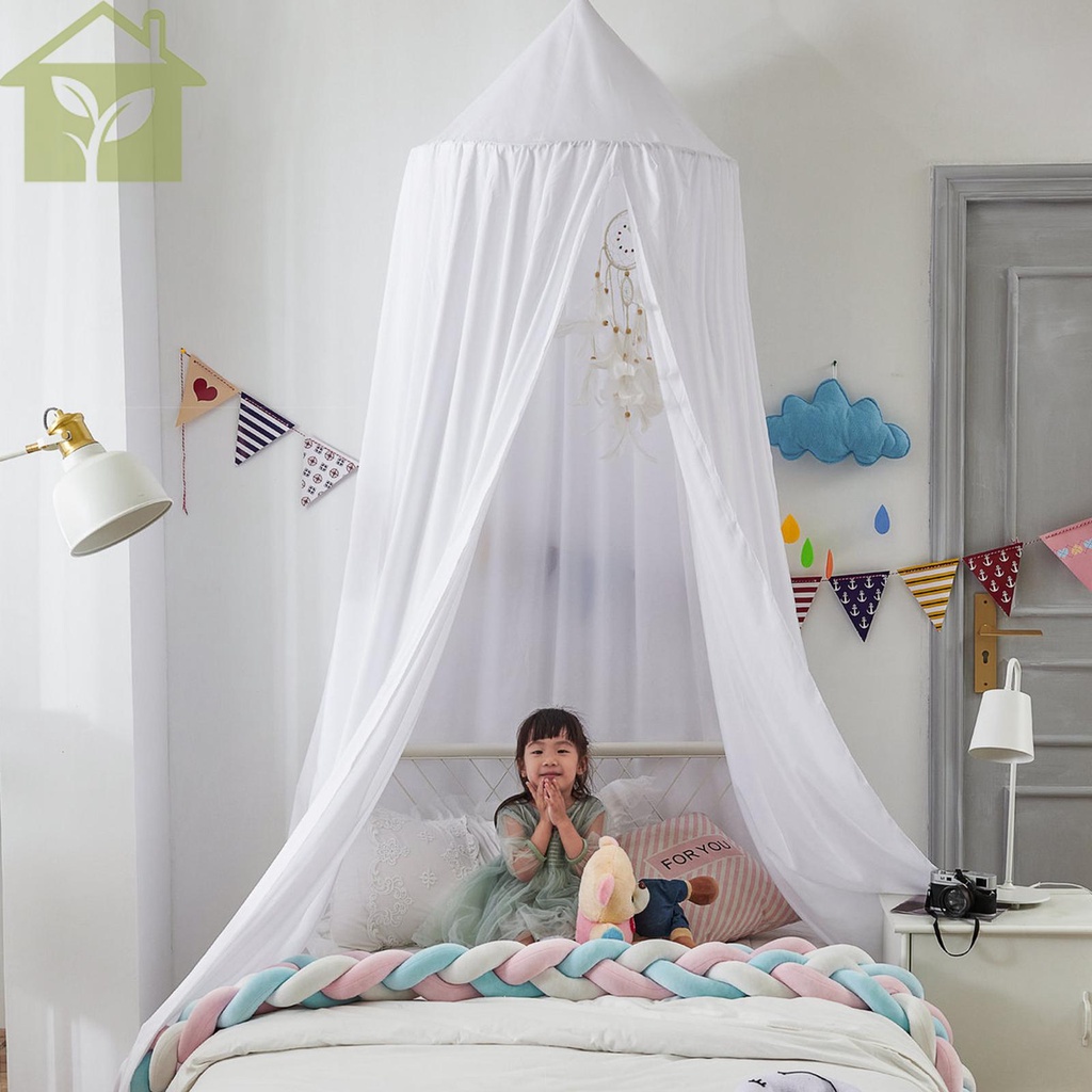 Màn Treo Giường Ngủ Hình Tròn Thoáng Khí Mềm Mại Cho Bé Mã canopy shopabc6423