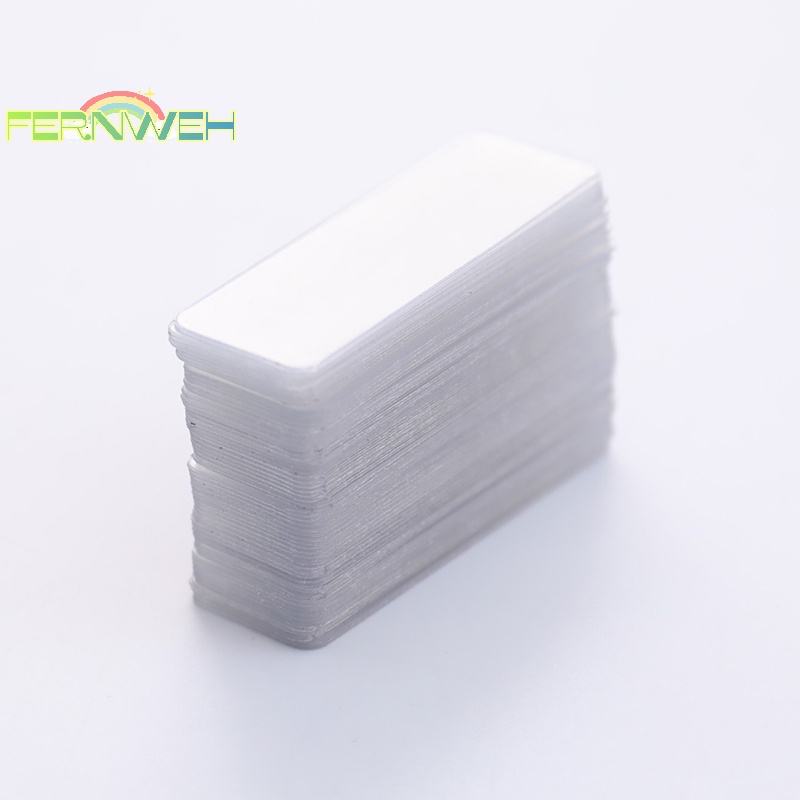 Hộp 60 Băng Keo Hai Mặt Hình Vuông Siêu Dính Chống Thấm Nước Trong Suốt