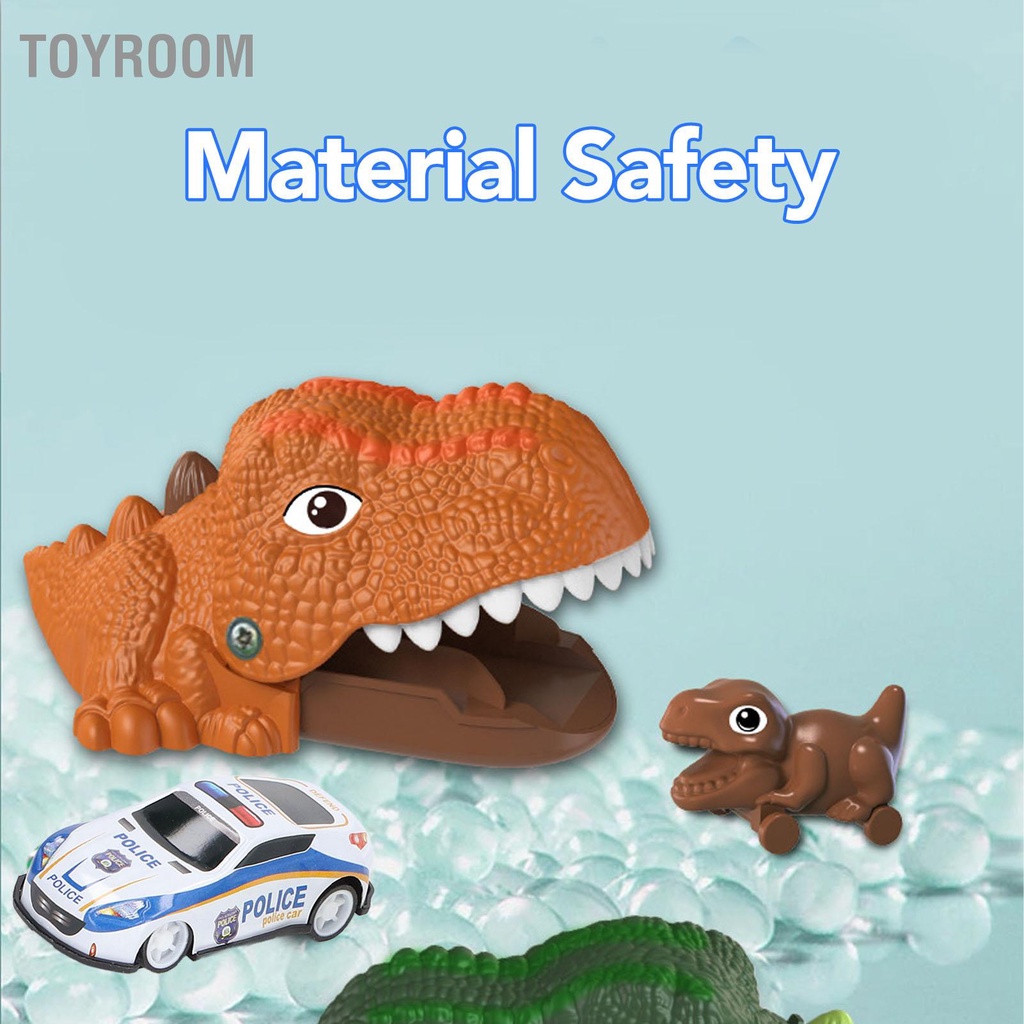 Có thể bán buôn Trẻ Em Khủng Long Xe Playset Dẫn Động Quán Tính Một Nút Khởi Phóng Đồ Chơi Cho Bé Trai Gái ToyRoom Hàng giao ngay