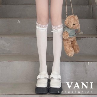 Tất Bắp Chân Thun Mỏng Lolita Viền Ren - Vani Store - TAT00254