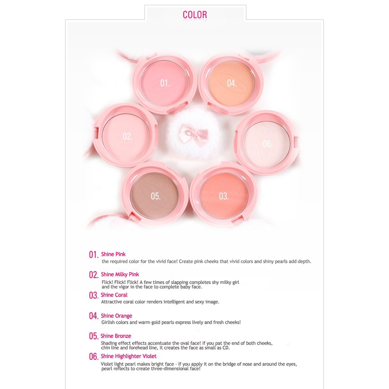 Shine blush powder 7g