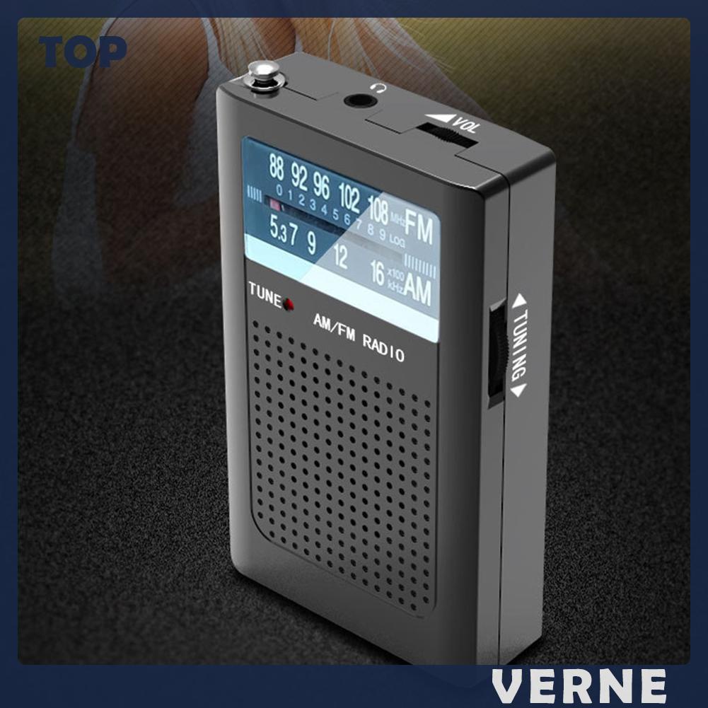 Radio fm Bỏ Túi Có Ăng Ten Phong Cách retro