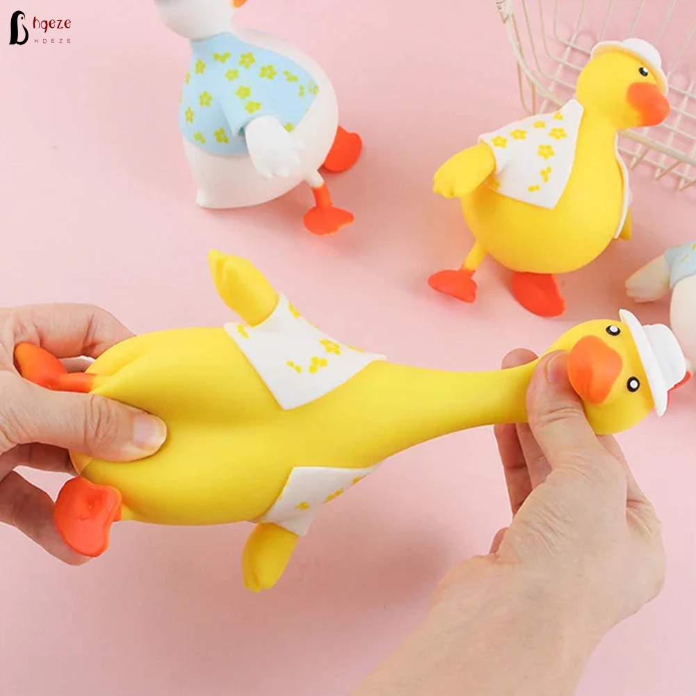 Đồ Chơi Nắn Bóp Đàn Hồi Giảm stress Hình Chú Vịt