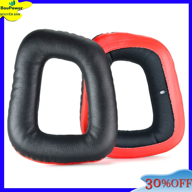 Boupower 1 Cặp Đệm Tai Nghe Thay Thế Cho logitech g35 g930 g430 f450 g331 g231 g431