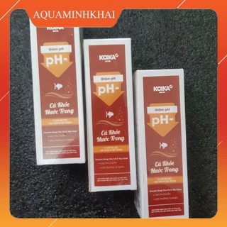 Dung dịch giảm PH Koika cho hồ cá cảnh, hồ thuỷ sinh