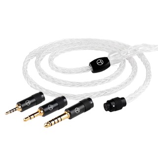 Dây cáp tai nghe trn t3 pro 8 lõi bạc nguyên chất 2.5 / 3.5mm / 4.4mm cho trn v90 vx ba15 bax st1 ta1 max