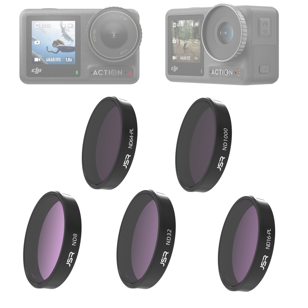 Kính Lọc nd Cho Máy Ảnh Hành Động action4 action3 3 8 16 32 64 nd1000 nd8pl 16pl 32pl dji osmo action 3 4