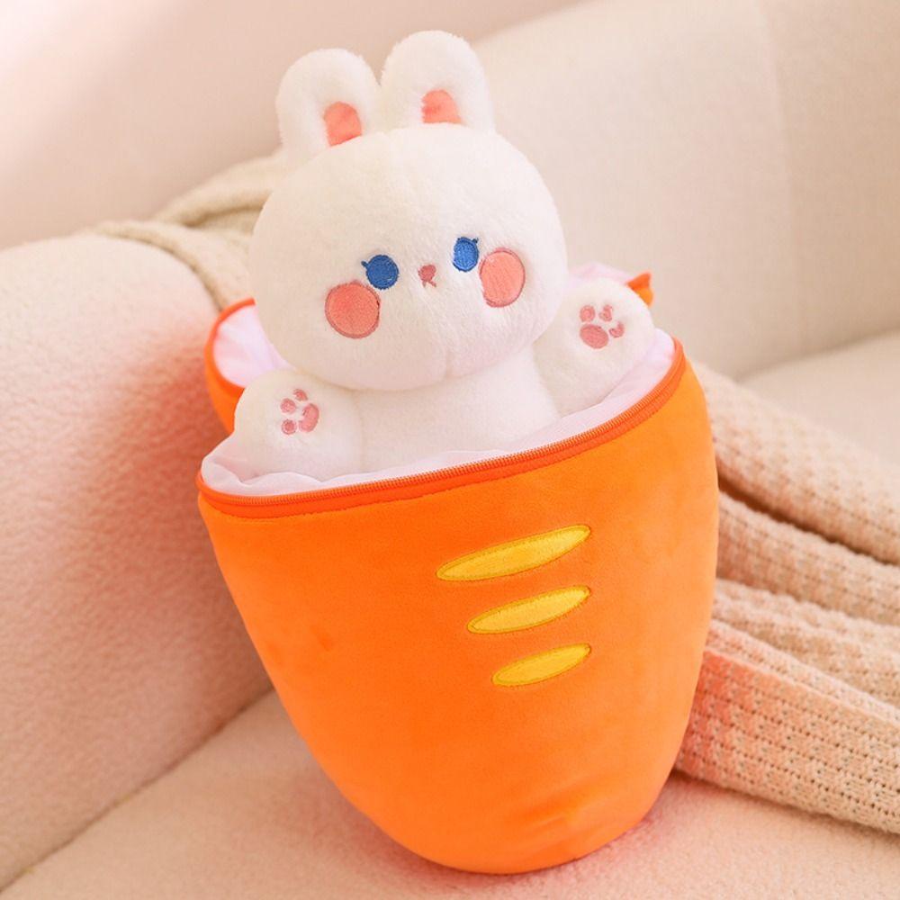 Mluck bunny Nhồi Bông Tai Thỏ taiyaki Dâu Tây / Heo / Thỏ Nhồi Bông Mềm Mại Làm Quà Tặng Sinh Nhật