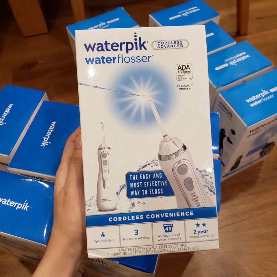Máy Tăm Nước WATERPIK WP560, Lực Mạnh, Sóng Ion Âm, Ngừa Mảng Bám , Nhập Mỹ, BH 12 Tháng, Hàng Chính Hãng, Shop Hàng Đức